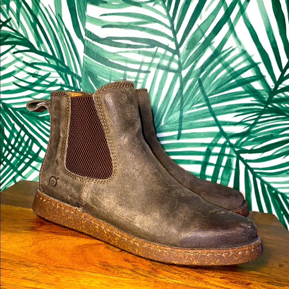 Born Brown Ankle Boots